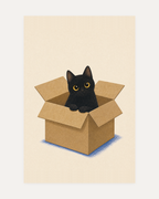 beige and black wall art print, portrait orientation (2:3 proportion)
