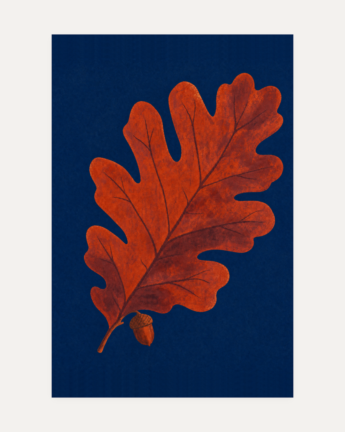 Acorn Watch unframed wall art print gallery image
