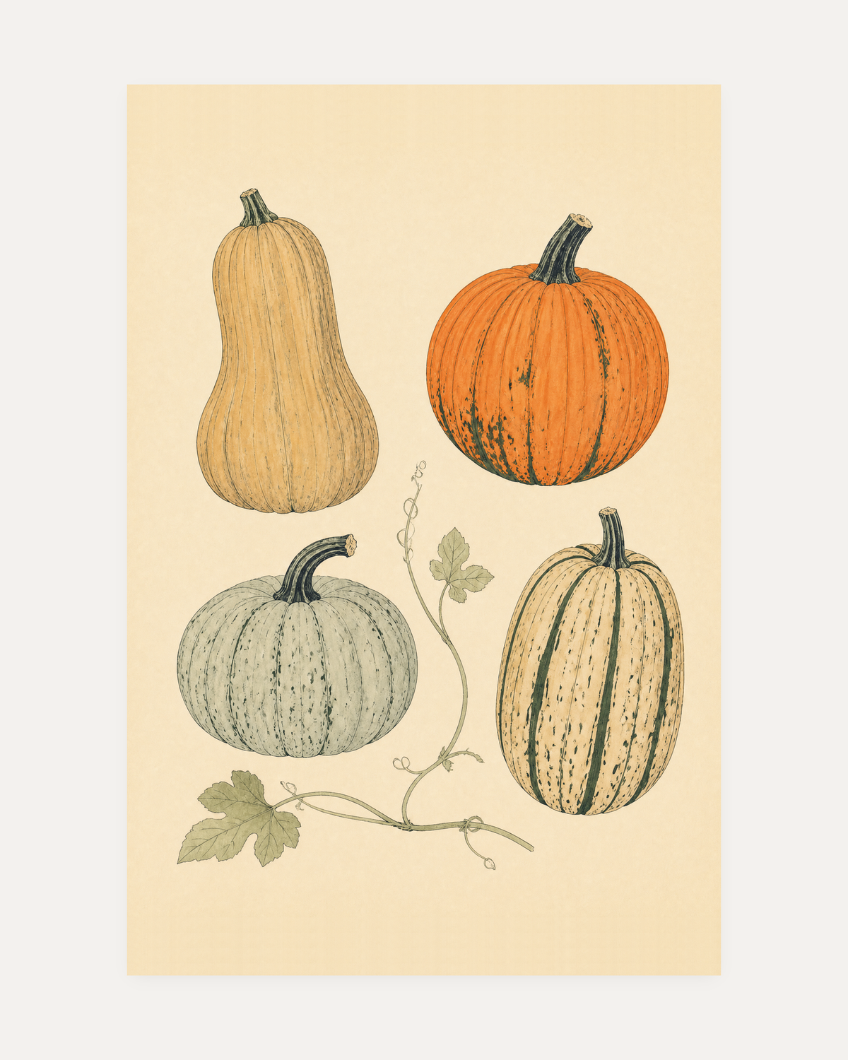 Squash Sweep unframed wall art print gallery image