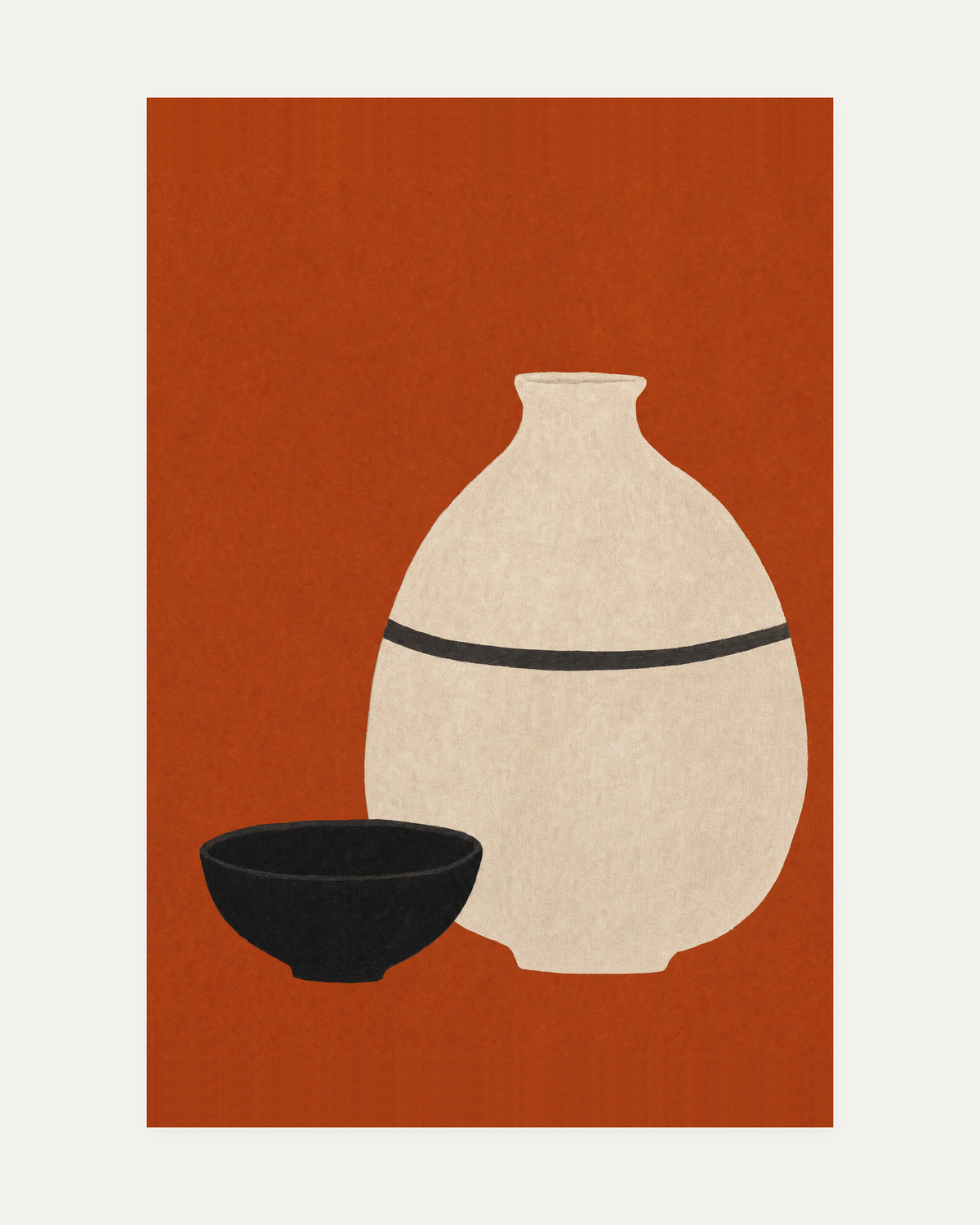 Bottle Hour unframed wall art print gallery image