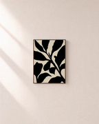 Small Berry Knot Stem berry knot stem wall art print: unframed print is shown framed for styling on a plain wall; frame not included