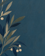 Close-up detail from Teal Willow Pitcher showing printed color and surface texture