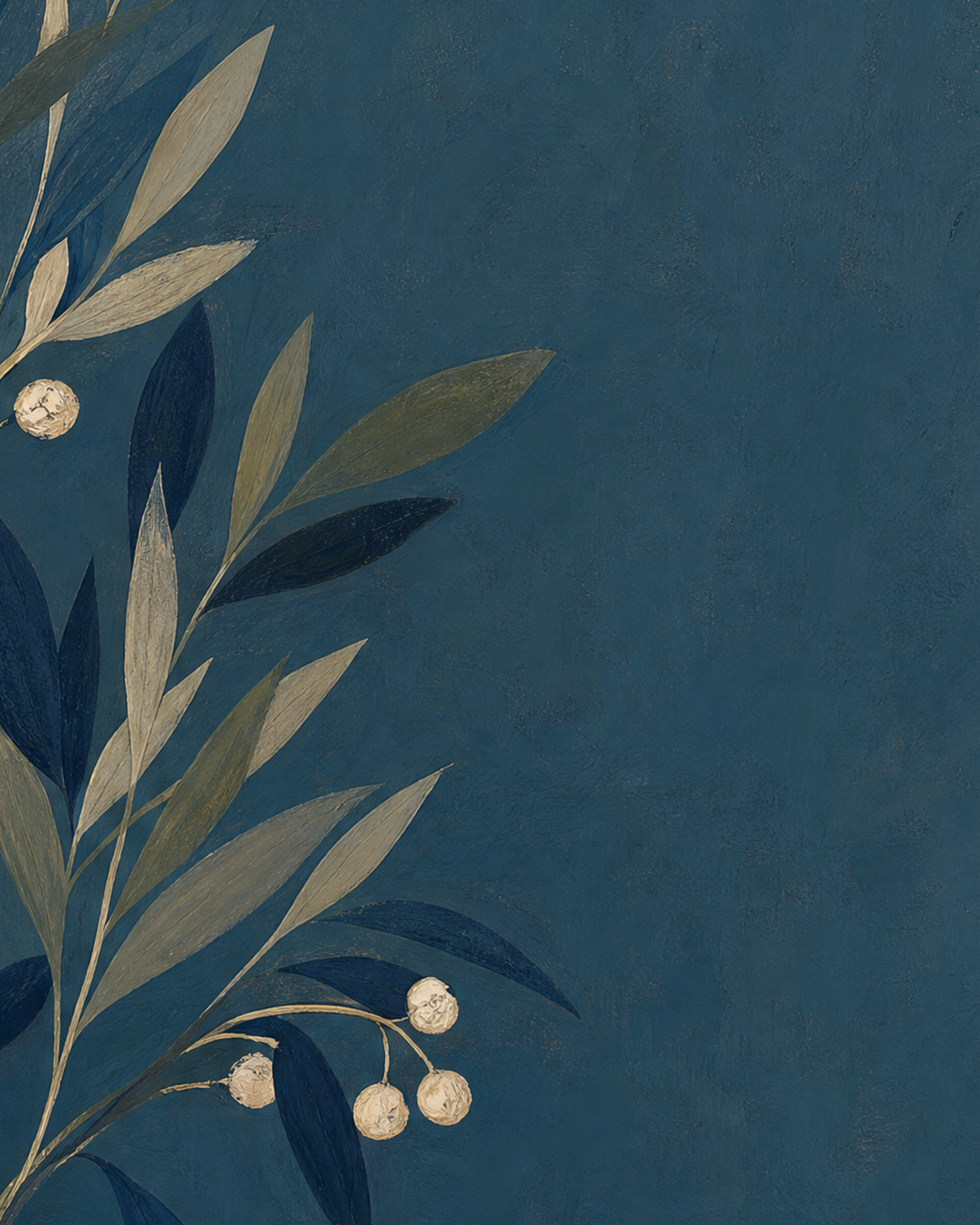 Close-up detail from Teal Willow Pitcher showing printed color and surface texture