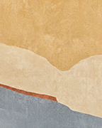 Close-up detail from Layered Soft Planes showing printed color and surface texture