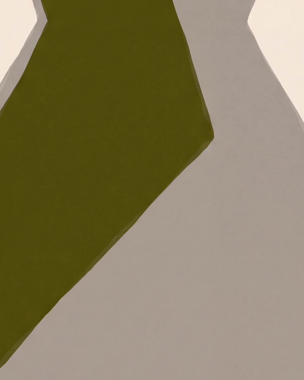 Close-up detail from Olive Vessel showing printed color and surface texture
