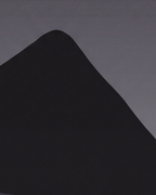 Close-up detail from Charcoal Ridges showing printed color and surface texture