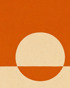 Close-up detail from Horizon Sun showing printed color and surface texture