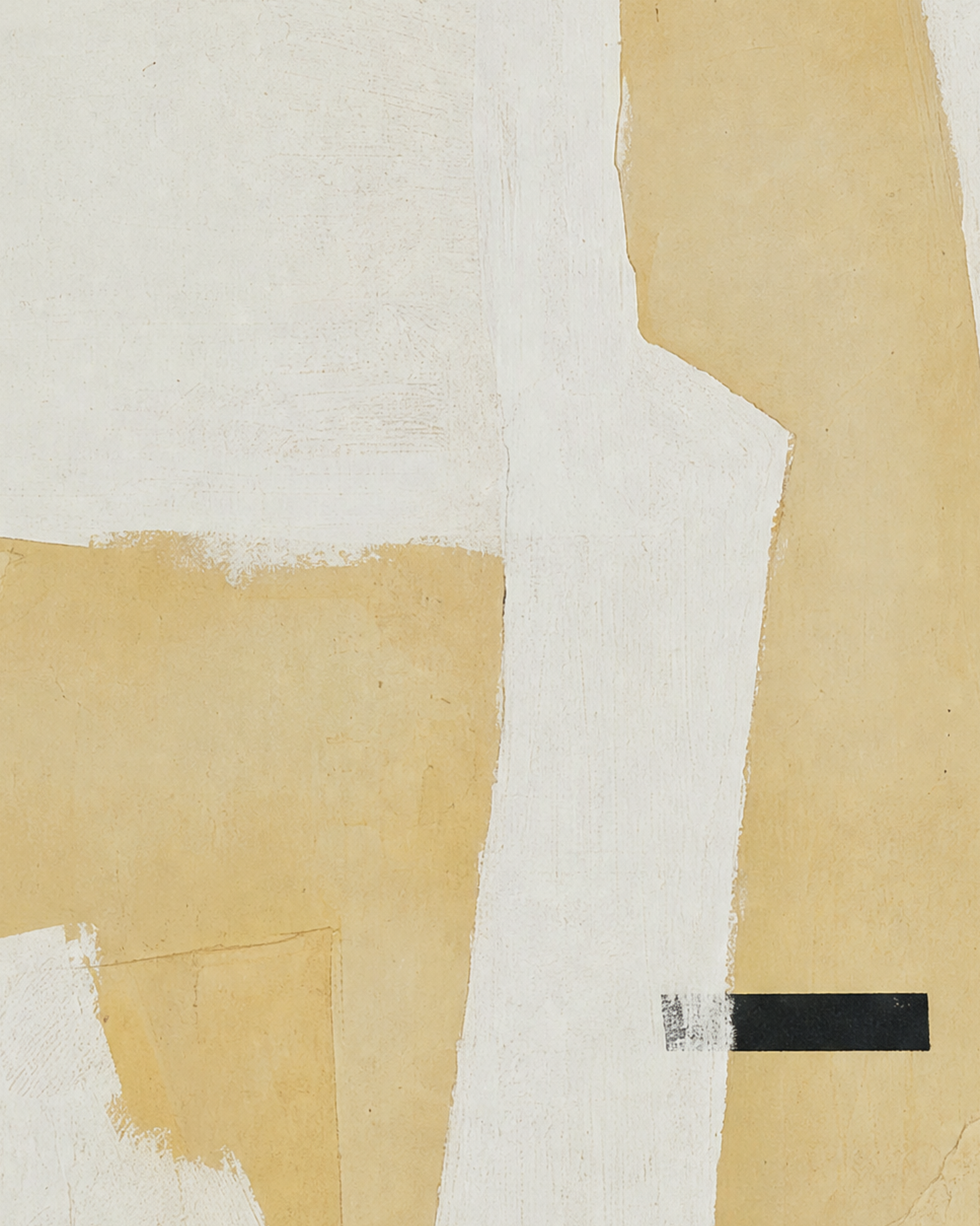 Close-up detail from Nine Studies showing printed color and surface texture