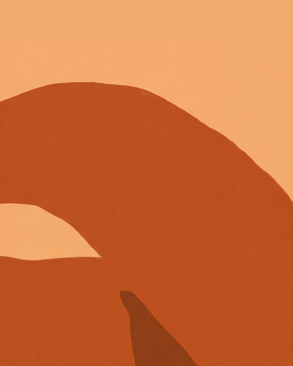 Close-up detail from Dune Sweep showing printed color and surface texture