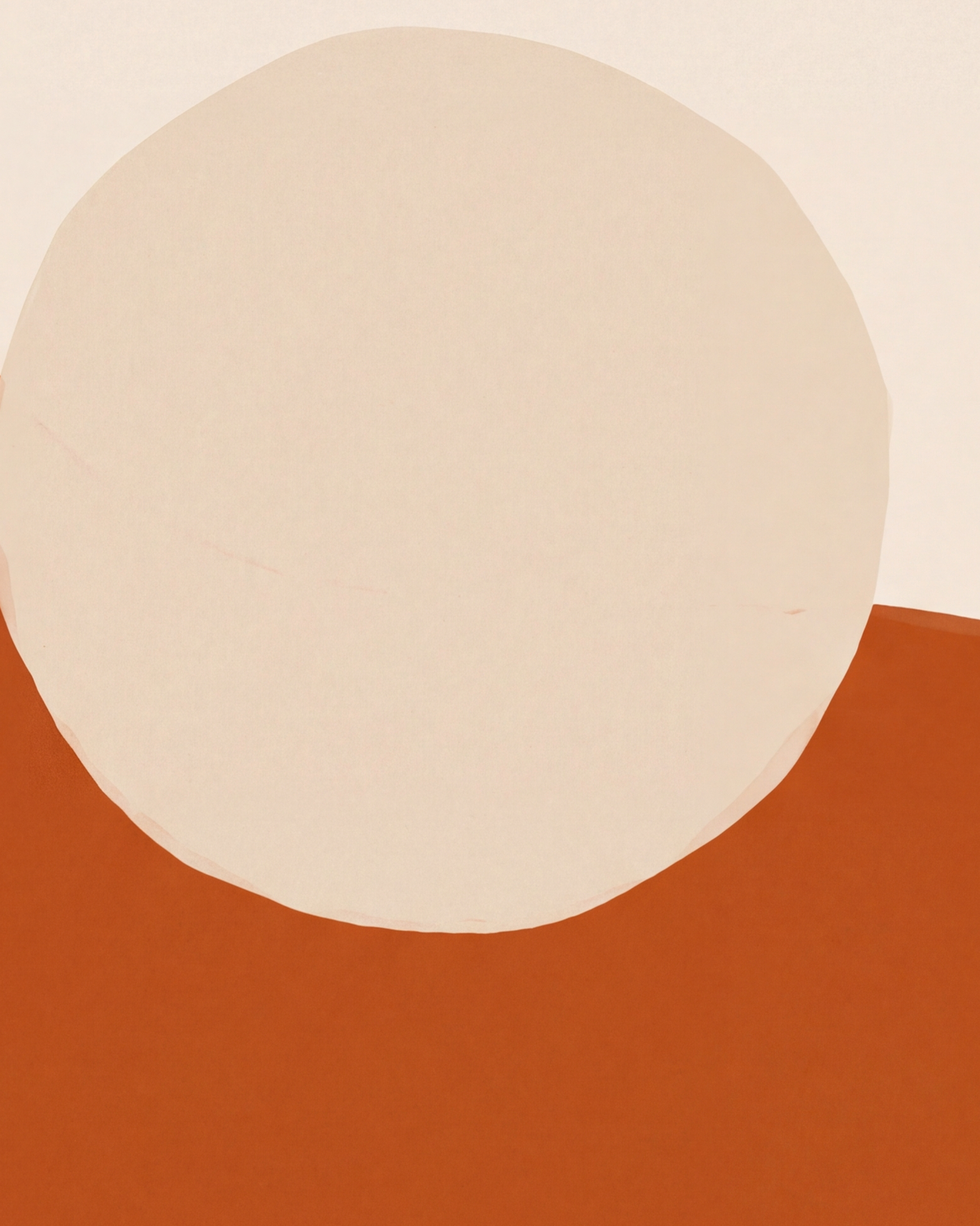 Close-up detail from Horizon Sun showing printed color and surface texture